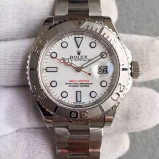 Rolex Yacht-Master 116622 Cadran blanc sur bracelet SS